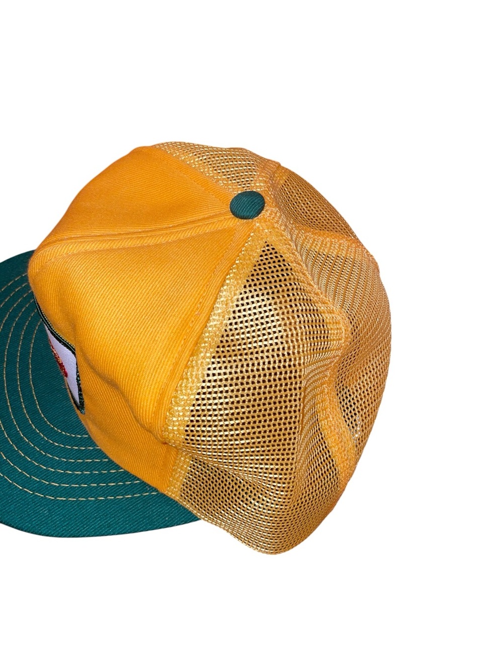 Vintage DeKalb Seed Corn K Brand USA Mesh Trucker Hat Snapback - Picture 16 of 16